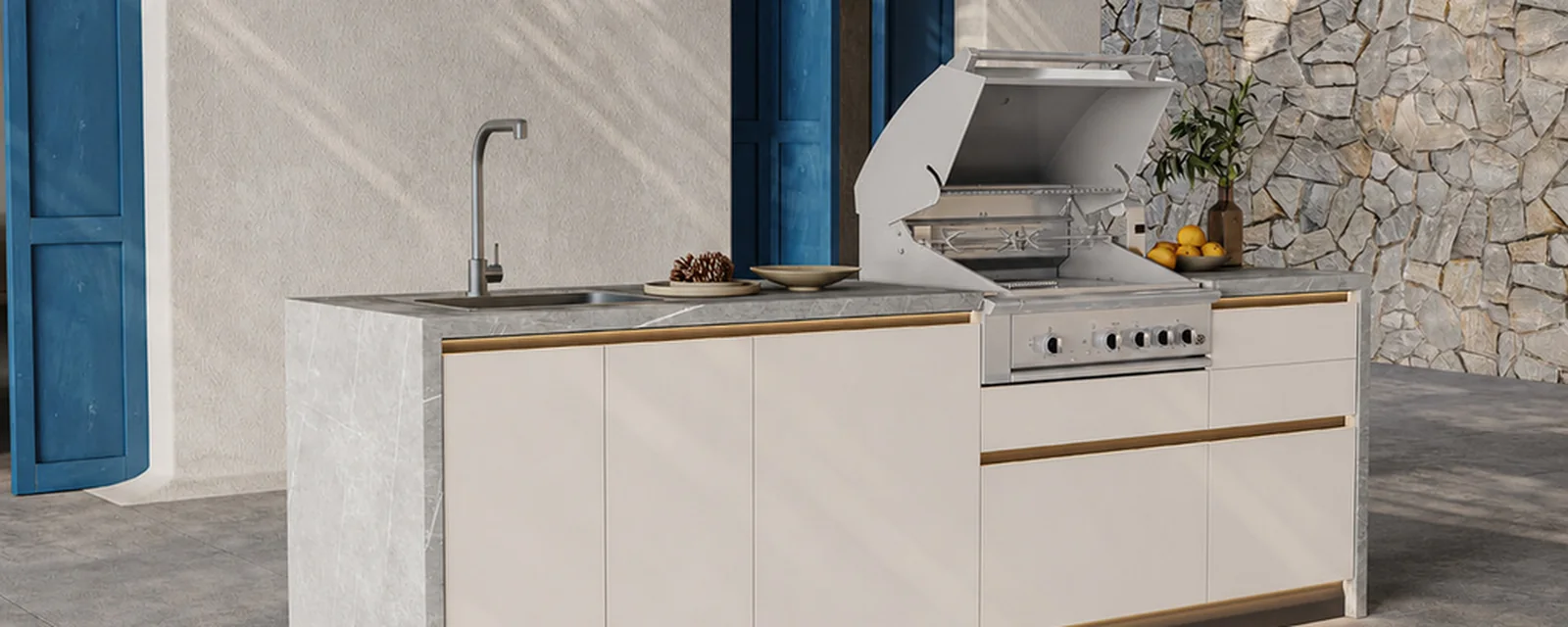 BBQ Islands setting