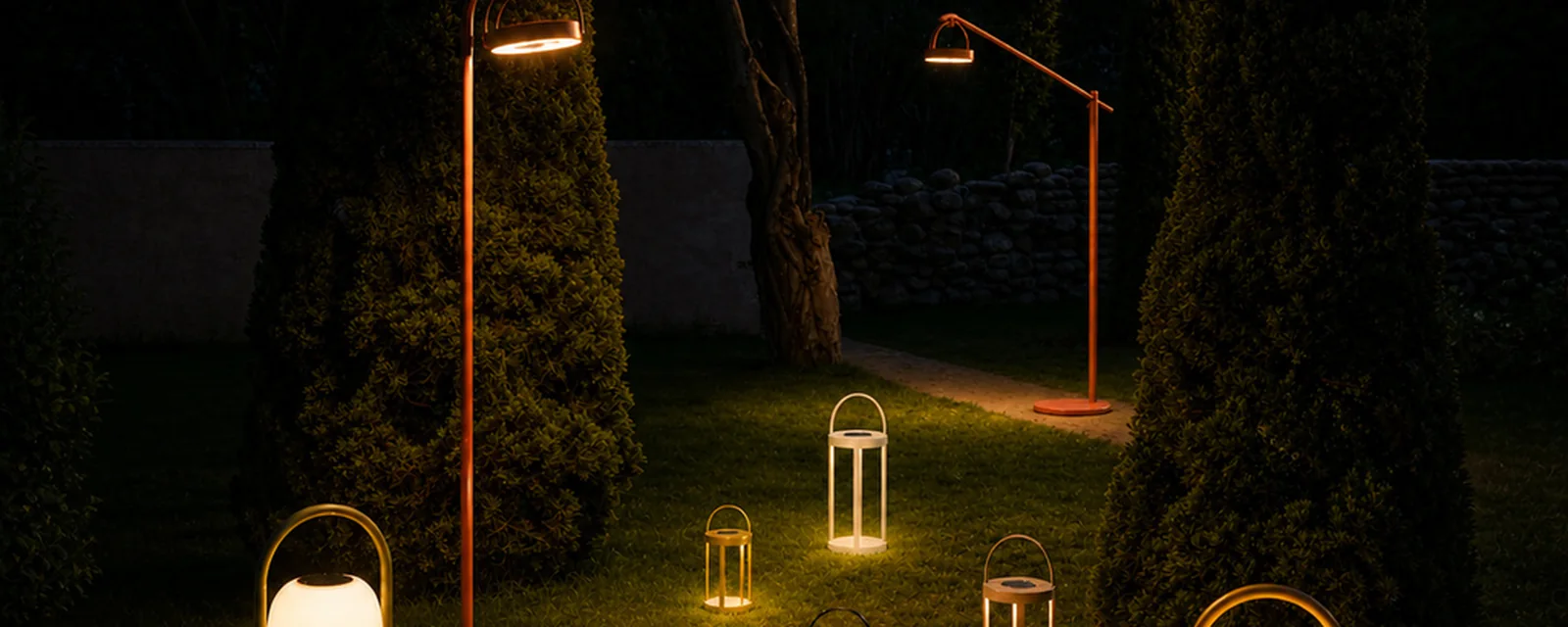 Outdoor Lighting in an outdoor setting
