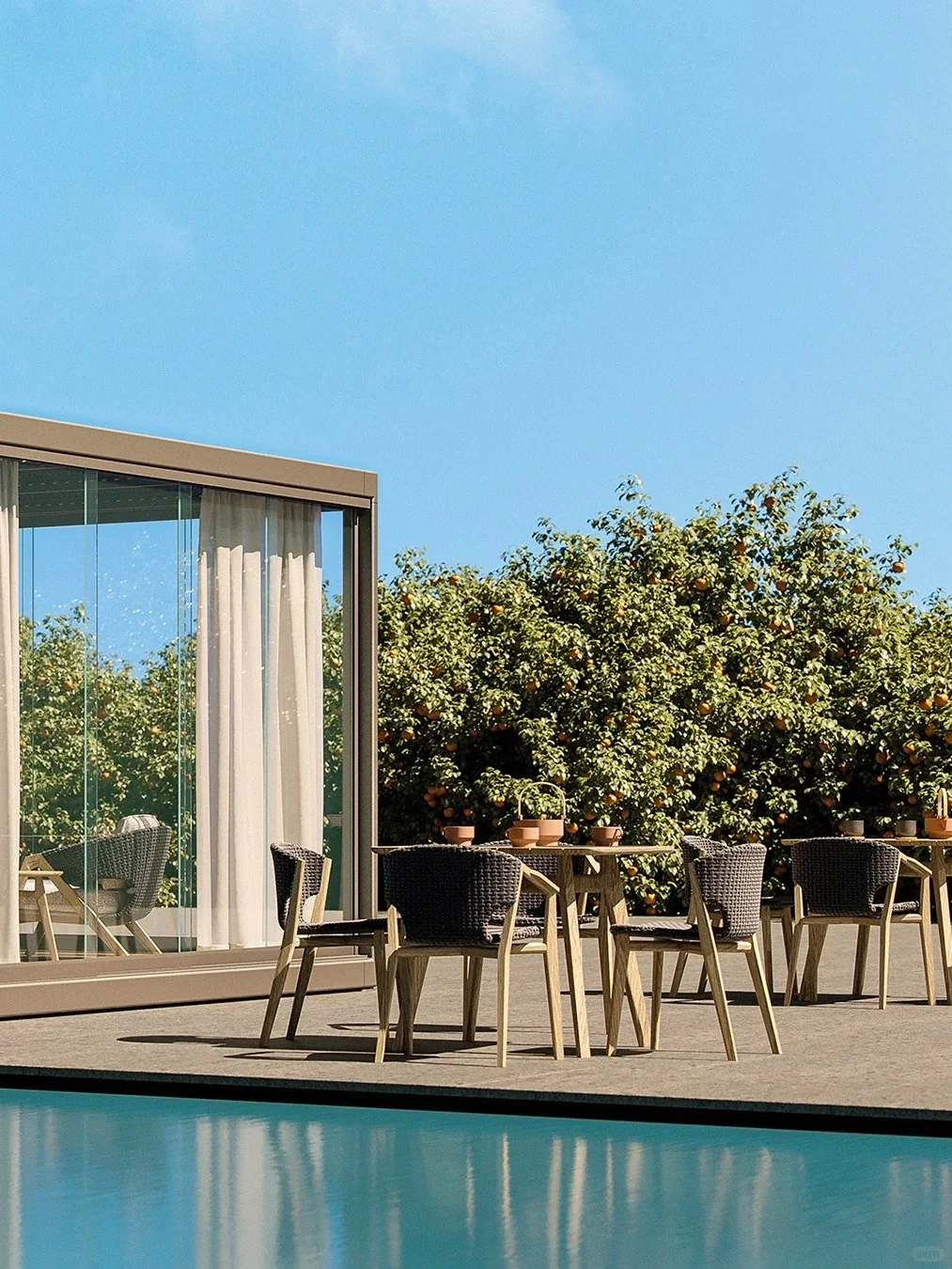 Luxury Resort outdoor setting