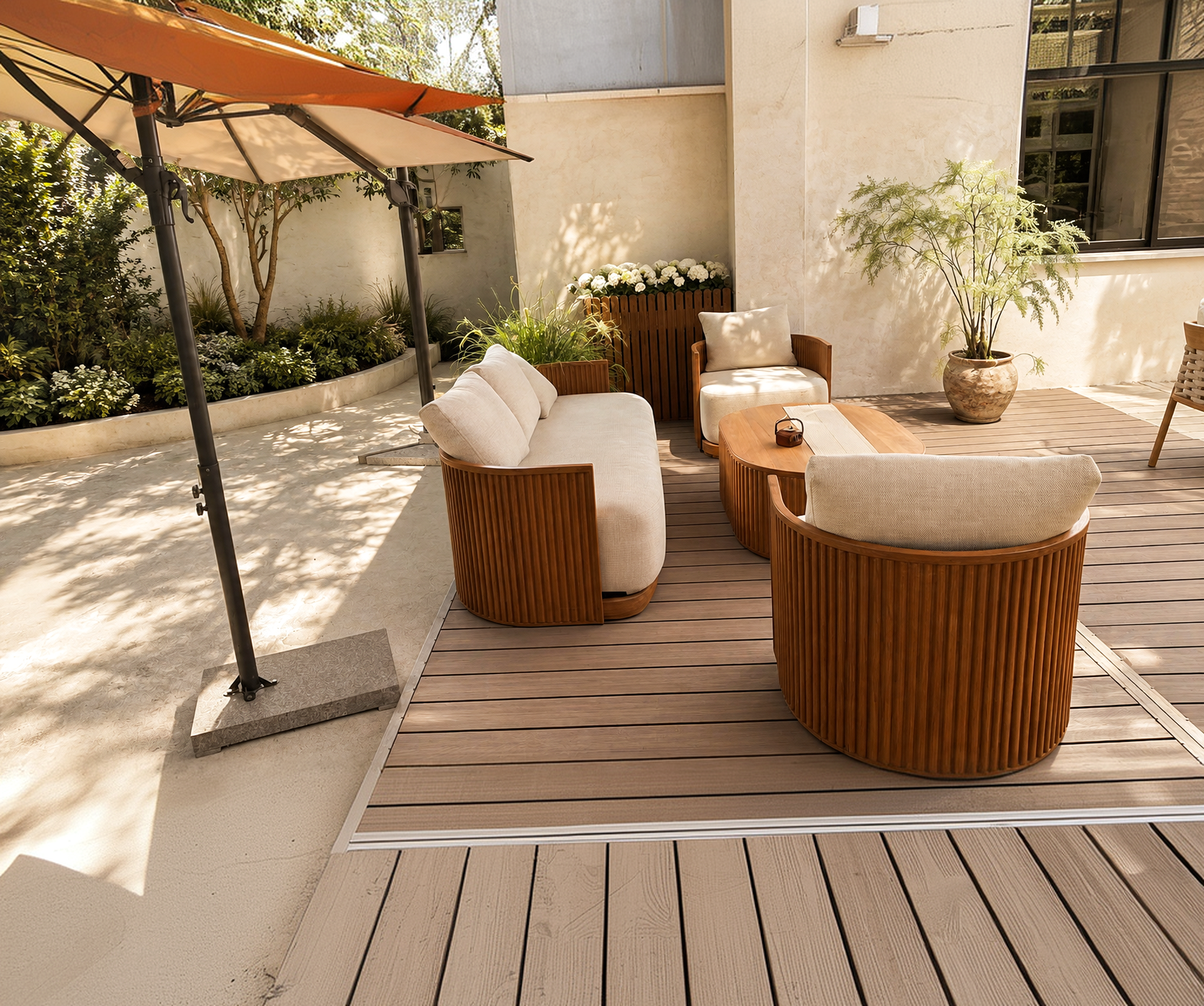 Luxury Courtyard outdoor collection