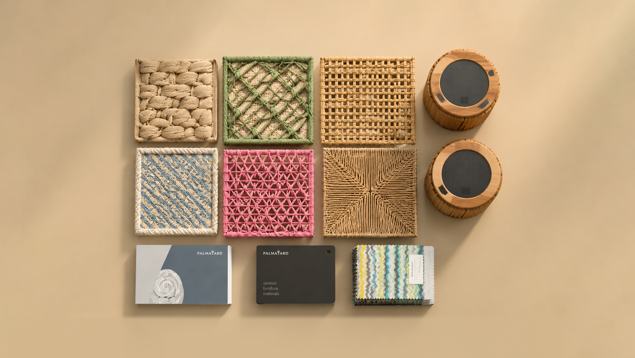Sunbrella performance fabric swatches