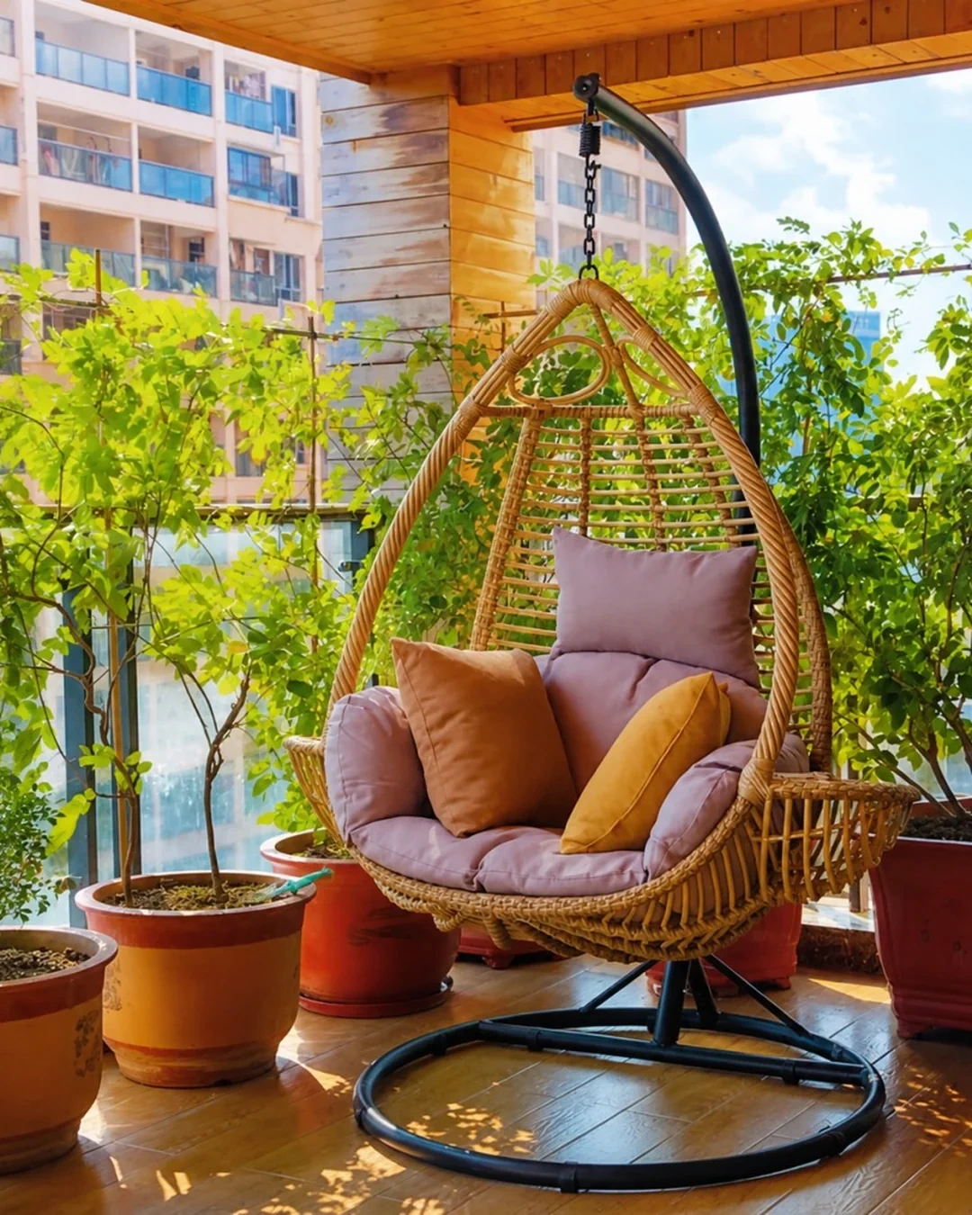 Outdoor Swings for trade and project specifications