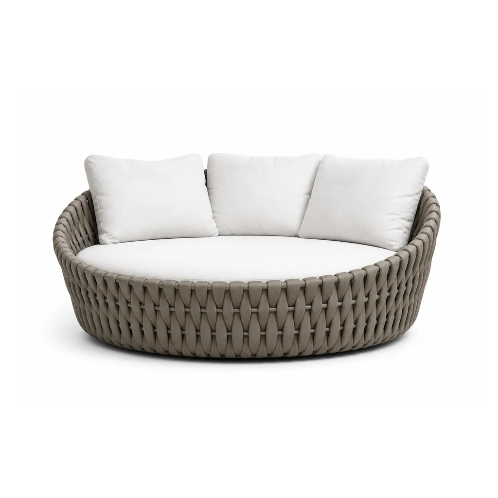 Outdoor Daybed — Brown 01