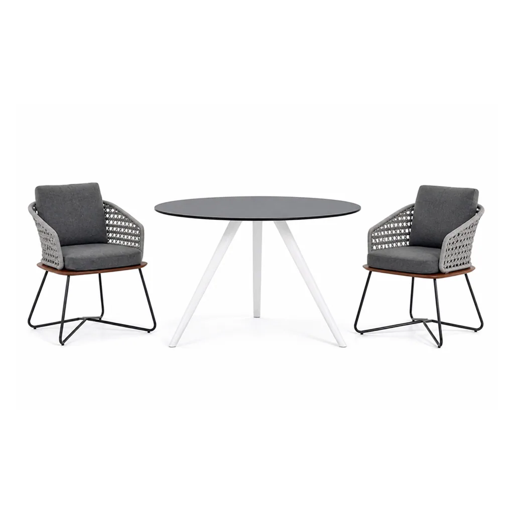 Outdoor Dining Set — Gray 01