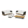 Outdoor Conversation Set — Gray 01, front three-quarter product view