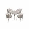 Outdoor Dining Set — Multi-color 01, front three-quarter product view