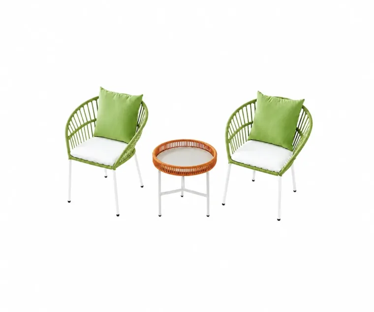 Chaise Lounge — Green 01, front three-quarter product view