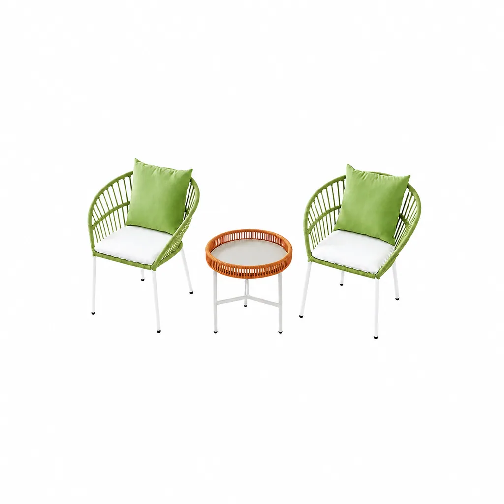 Chaise Lounge — Green 01, front three-quarter product view