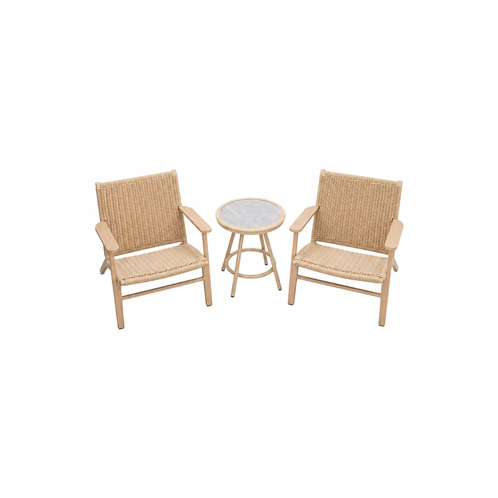 Chaise Lounge — Natural 01, front three-quarter product view