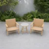 Chaise Lounge — Natural 01, shown in a styled outdoor setting