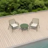Chaise Lounge — Green 02, shown in a styled outdoor setting