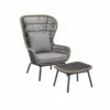Chaise Lounge — Gray 02, front three-quarter product view