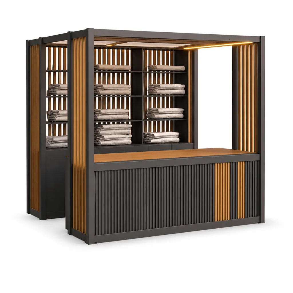 Outdoor Bar Cabana — Black 01