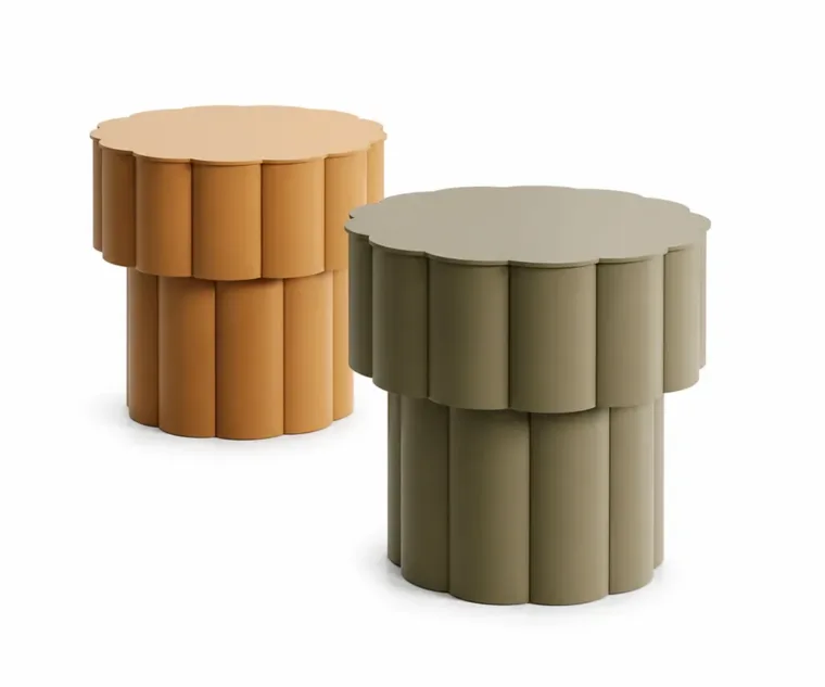 Outdoor Coffee Table — Multi-color 02, front three-quarter product view