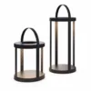 Outdoor Portable Lamp — Black 02, front three-quarter product view