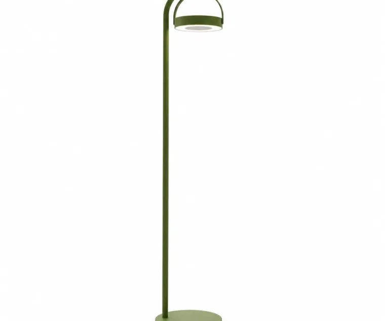 Outdoor Portable Lamp — Green 01, front three-quarter product view