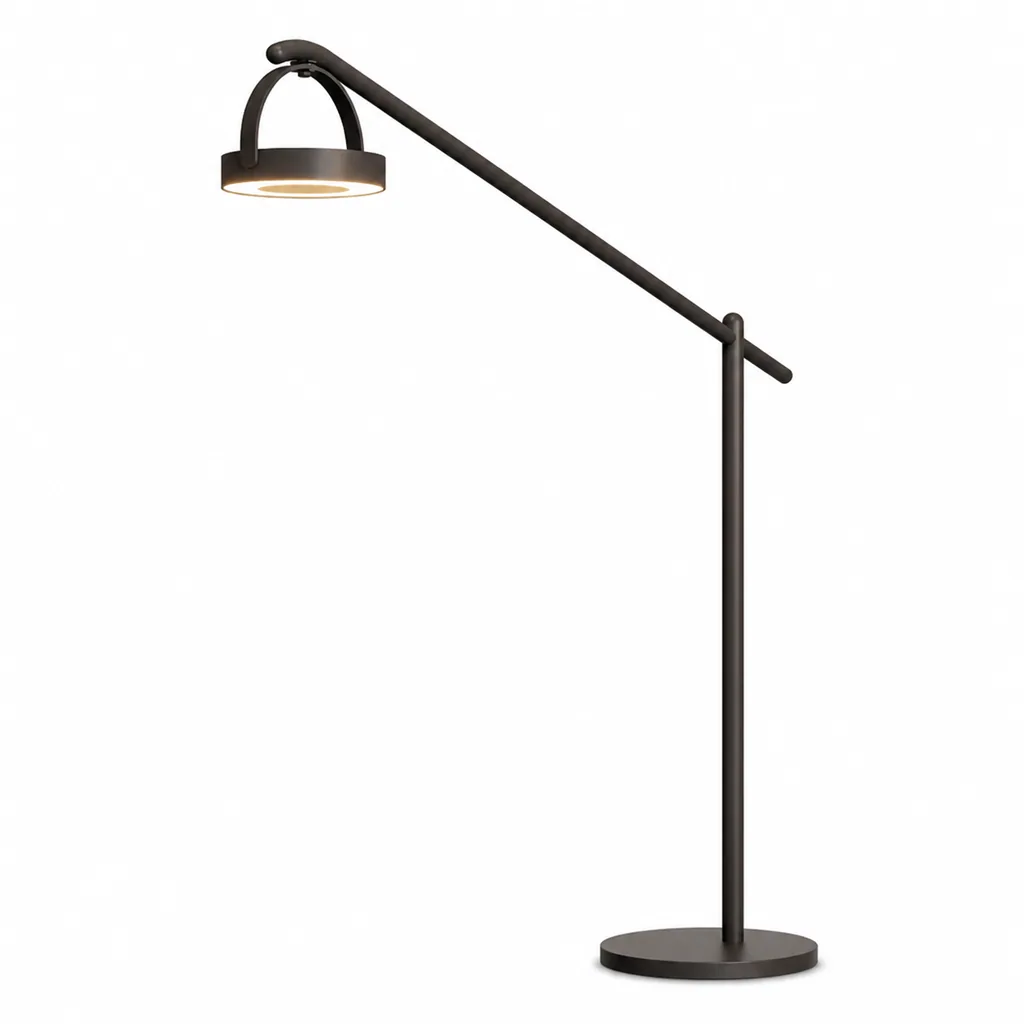 Outdoor Portable Lamp — Black 03, front three-quarter product view