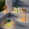 Outdoor Portable Lamp — Multi-color 01, shown in a styled outdoor setting