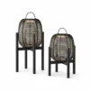 Outdoor Portable Lamp — Black 04, front three-quarter product view