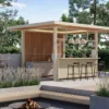 Pergola — Beige 01, shown in a styled outdoor setting