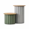 Outdoor Planter — Gray 01, front three-quarter product view