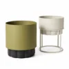 Outdoor Planter — Green 01, front three-quarter product view