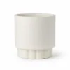 Outdoor Planter — Gray 03, front three-quarter product view