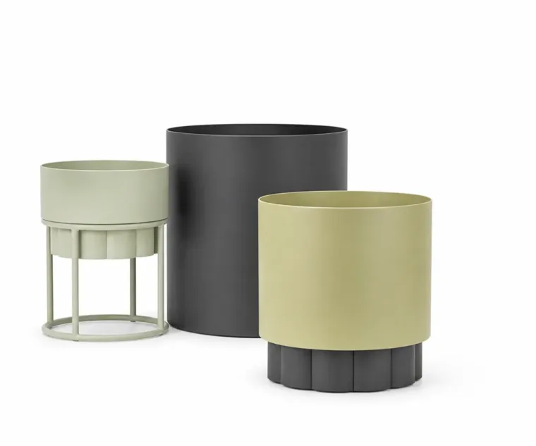 Outdoor Planter — Multi-color 03, front three-quarter product view