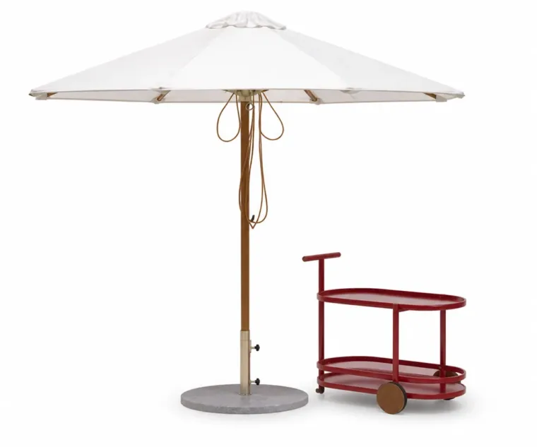 Cantilever Umbrella — Multi-color 01, front three-quarter product view