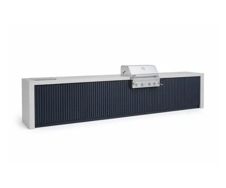Outdoor Kitchen Island — Multi-color 01, front three-quarter product view