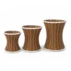 Outdoor Planter — Brown 01, front three-quarter product view