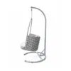 Hanging Egg Chair — Gray 01, front three-quarter product view