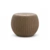 Outdoor Side Table — Brown 01, front three-quarter product view
