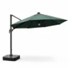 Cantilever Umbrella — Black 02, front three-quarter product view