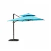 Cantilever Umbrella — Blue 01, front three-quarter product view