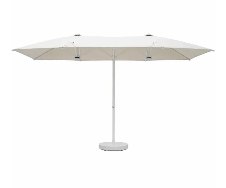 Cantilever Umbrella — Beige 01, front three-quarter product view