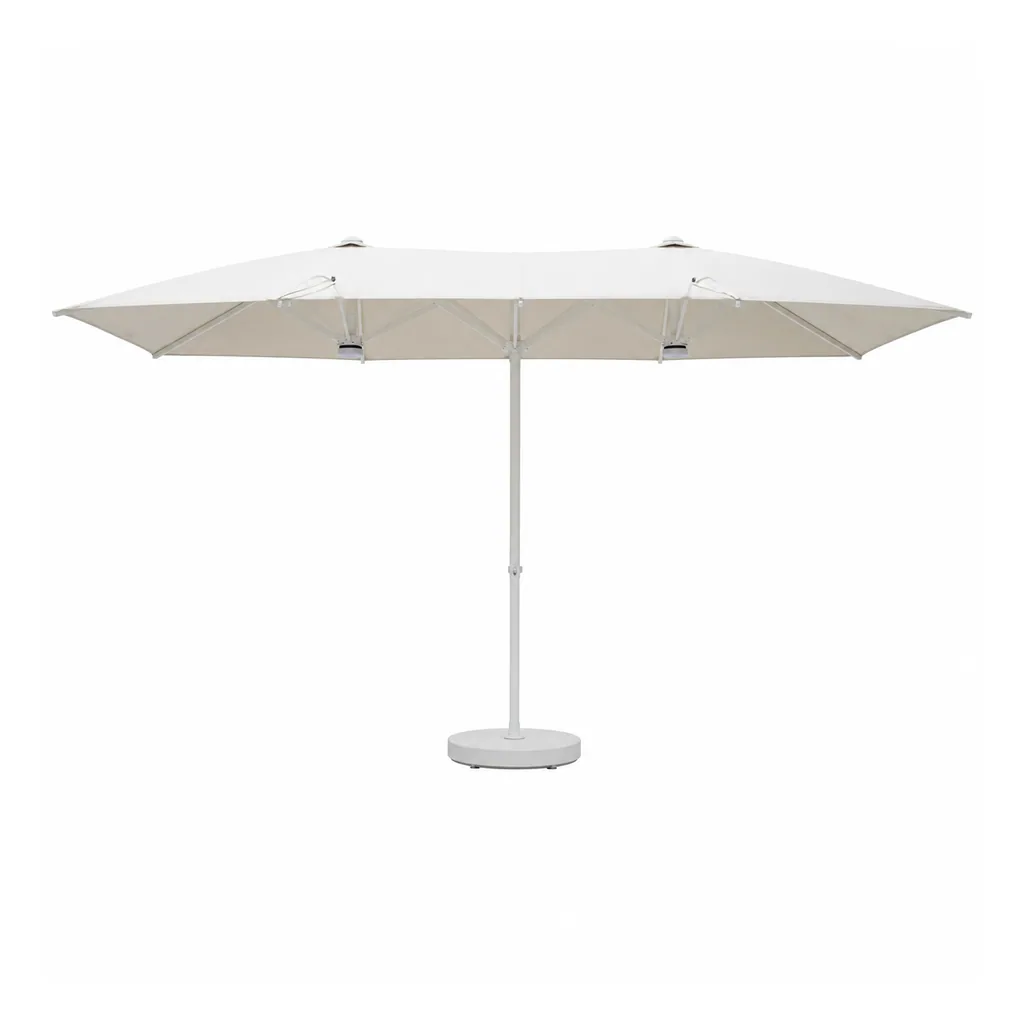 Cantilever Umbrella — Beige 01, front three-quarter product view