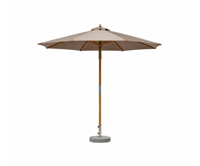 Cantilever Umbrella — Brown 01, front three-quarter product view